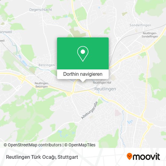 Reutlingen Türk Ocağı Karte