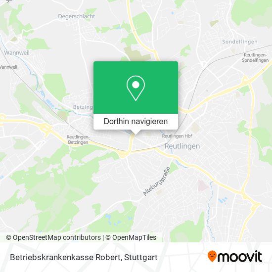 Betriebskrankenkasse Robert Karte
