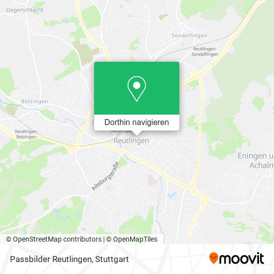 Passbilder Reutlingen Karte