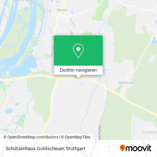 Schützenhaus Goldscheuer Karte