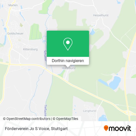 Förderverein Jo S Voice Karte