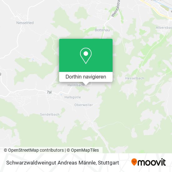 Schwarzwaldweingut Andreas Männle Karte