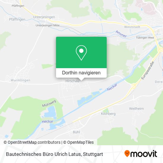 Bautechnisches Büro Ulrich Latus Karte