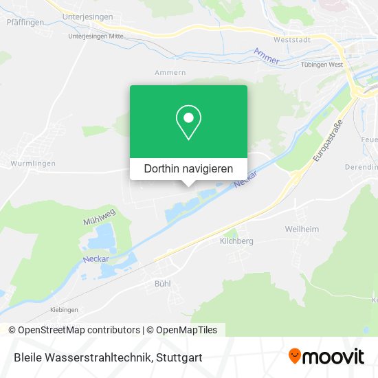 Bleile Wasserstrahltechnik Karte