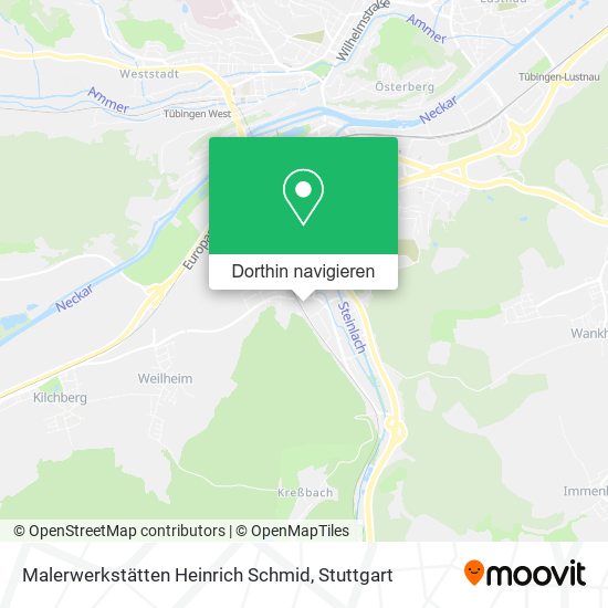Malerwerkstätten Heinrich Schmid Karte