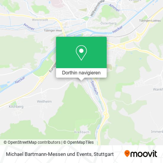 Michael Bartmann-Messen und Events Karte