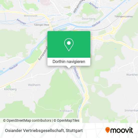 Osiander Vertriebsgesellschaft Karte