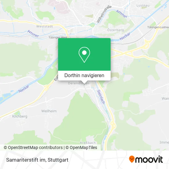 Samariterstift im Karte