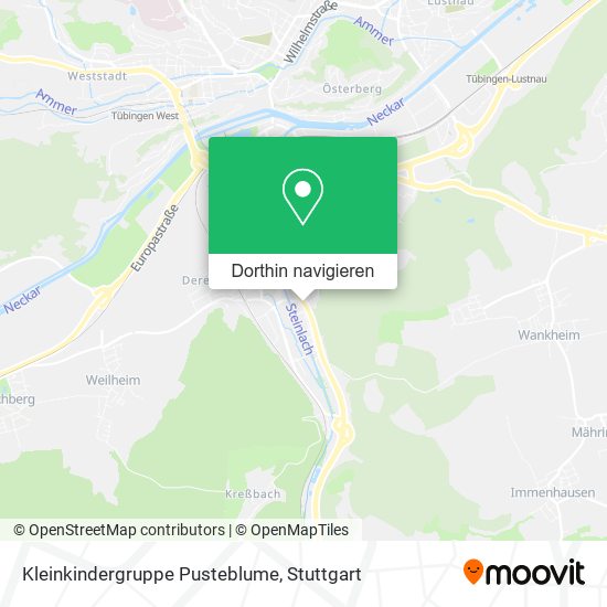 Kleinkindergruppe Pusteblume Karte
