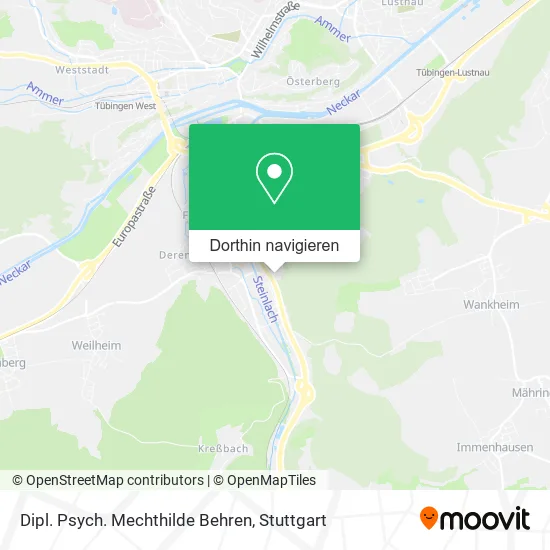 Dipl. Psych. Mechthilde Behren Karte