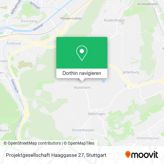 Projektgesellschaft Haaggasse 27 Karte