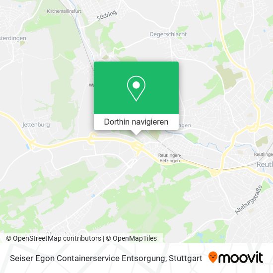 Seiser Egon Containerservice Entsorgung Karte