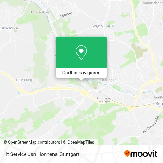 It Service Jan Honnens Karte