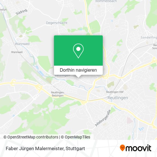 Faber Jürgen Malermeister Karte