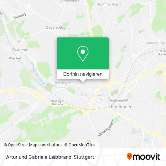 Artur und Gabriele Leibbrand Karte