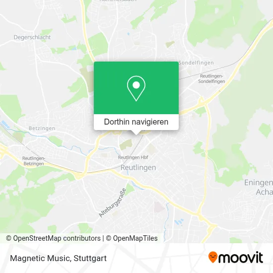 Magnetic Music Karte