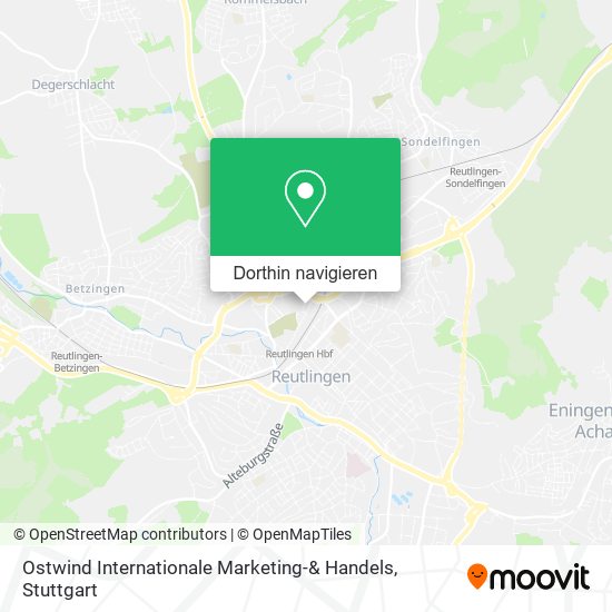 Ostwind Internationale Marketing-& Handels Karte