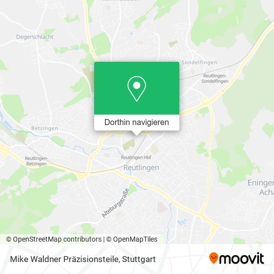 Mike Waldner Präzisionsteile Karte