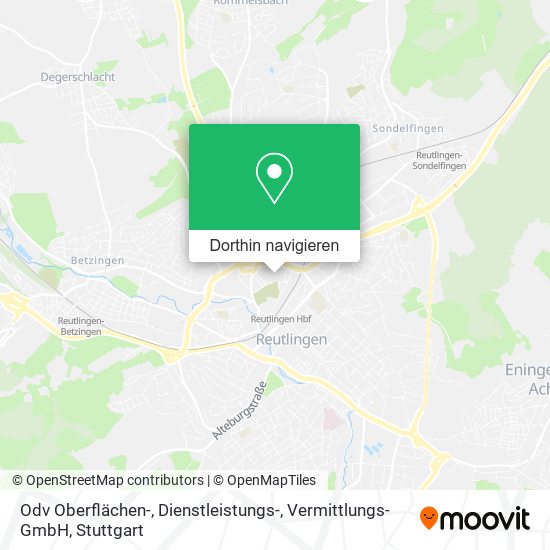 Odv Oberflächen-, Dienstleistungs-, Vermittlungs-GmbH Karte