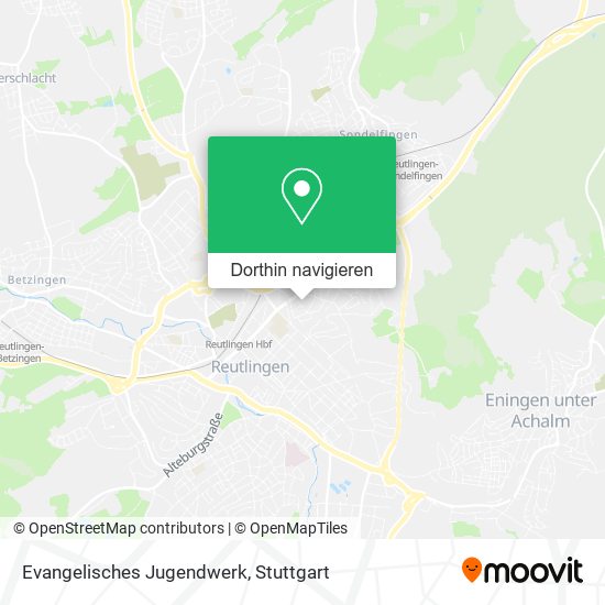Evangelisches Jugendwerk Karte