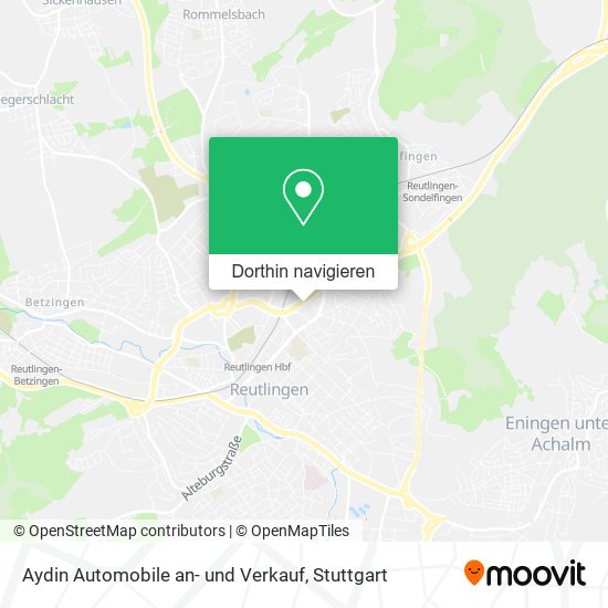 Aydin Automobile an- und Verkauf Karte