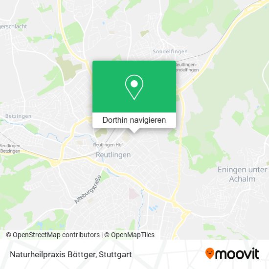 Naturheilpraxis Böttger Karte
