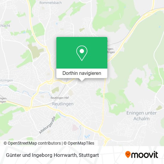 Günter und Ingeborg Horrwarth Karte