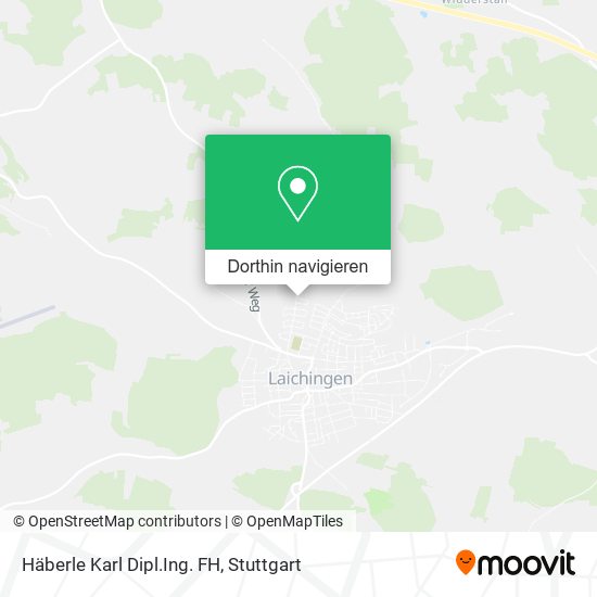 Häberle Karl Dipl.Ing. FH Karte