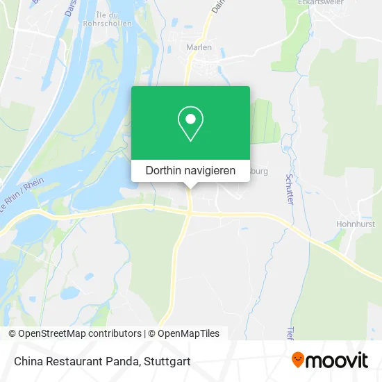 China Restaurant Panda Karte