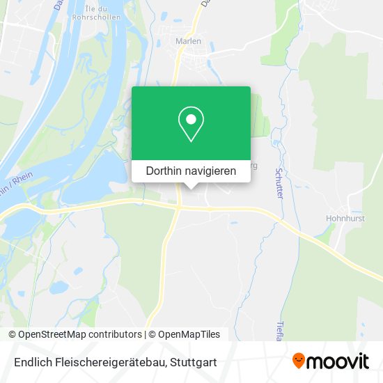 Endlich Fleischereigerätebau Karte
