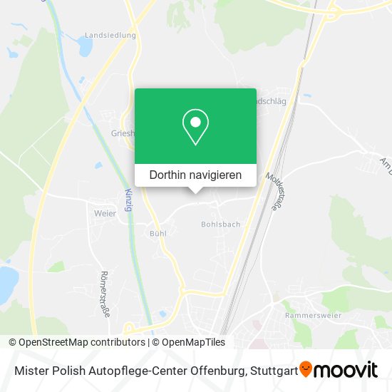 Mister Polish Autopflege-Center Offenburg Karte