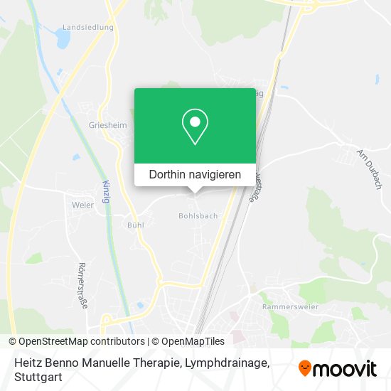 Heitz Benno Manuelle Therapie, Lymphdrainage Karte