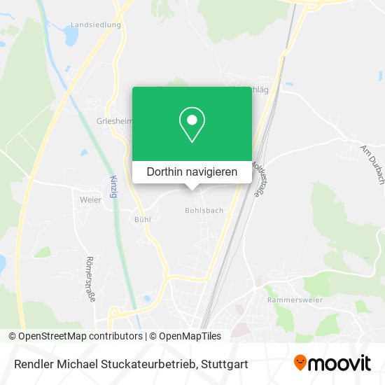 Rendler Michael Stuckateurbetrieb Karte