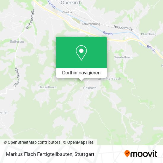 Markus Flach Fertigteilbauten Karte