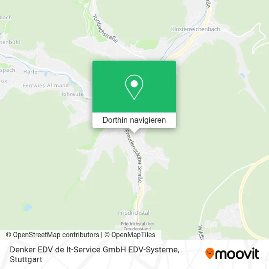 Denker EDV de It-Service GmbH EDV-Systeme Karte