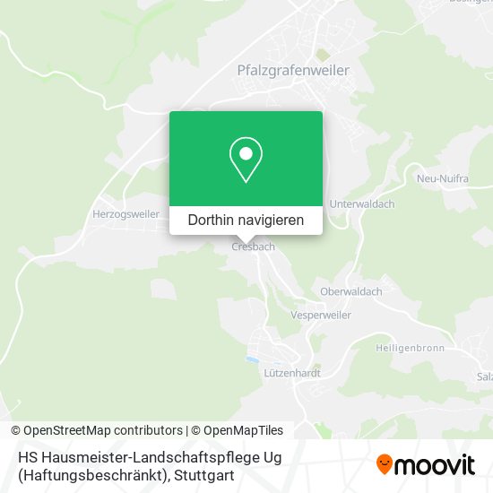 HS Hausmeister-Landschaftspflege Ug (Haftungsbeschränkt) Karte