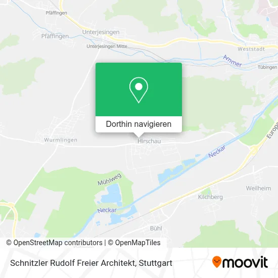 Schnitzler Rudolf Freier Architekt Karte