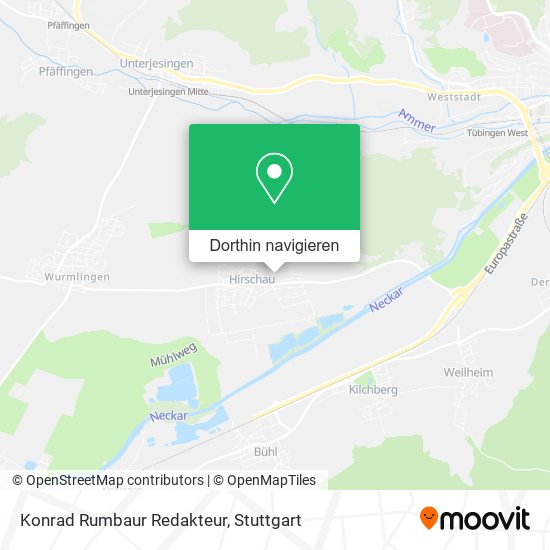 Konrad Rumbaur Redakteur Karte