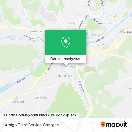 Amigo Pizza Service Karte