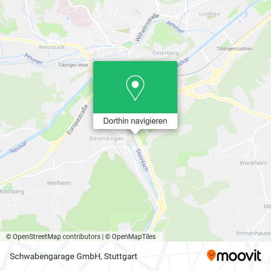 Schwabengarage GmbH Karte