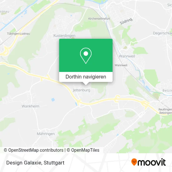 Design Galaxie Karte