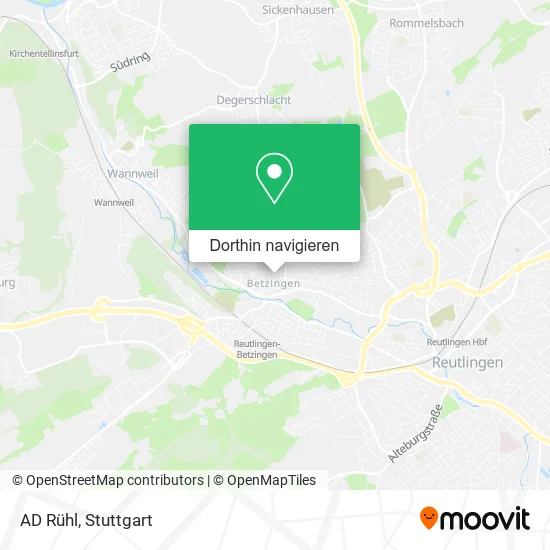 AD Rühl Karte