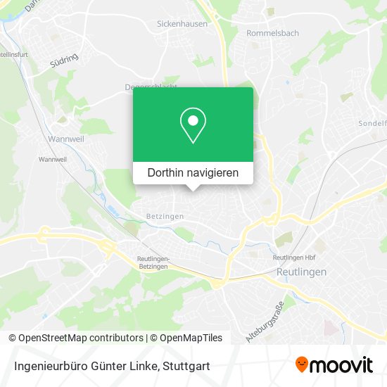 Ingenieurbüro Günter Linke Karte