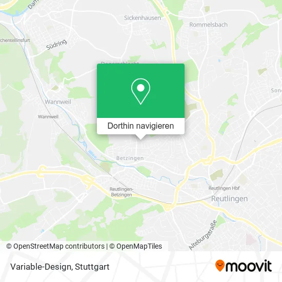 Variable-Design Karte