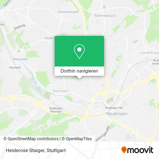Heiderose Staiger Karte
