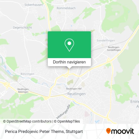 Perica Predojevic Peter Thems Karte