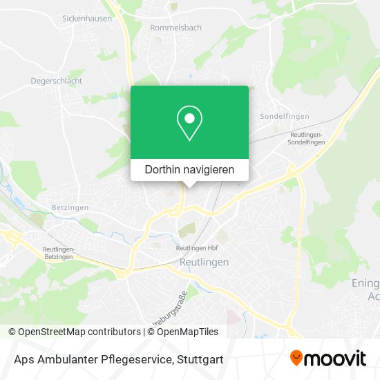 Aps Ambulanter Pflegeservice Karte