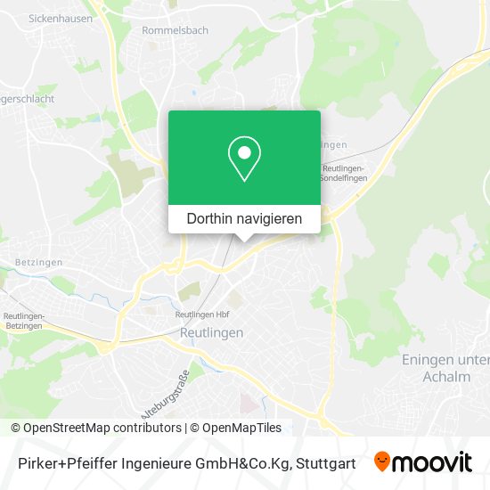 Pirker+Pfeiffer Ingenieure GmbH&Co.Kg Karte