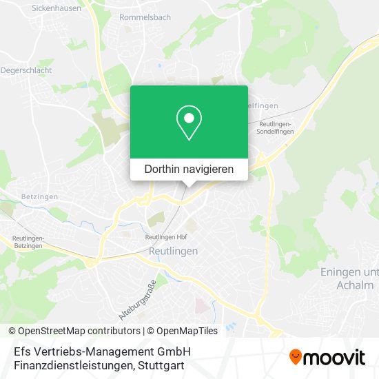 Efs Vertriebs-Management GmbH Finanzdienstleistungen Karte