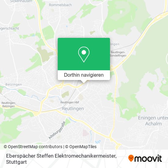 Eberspächer Steffen Elektromechanikermeister Karte